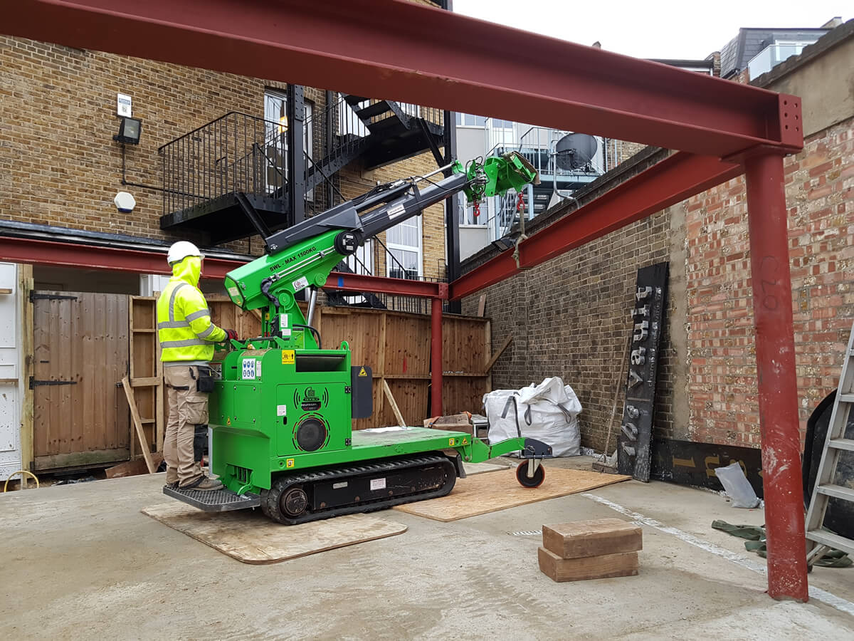 RSJ installation team at work