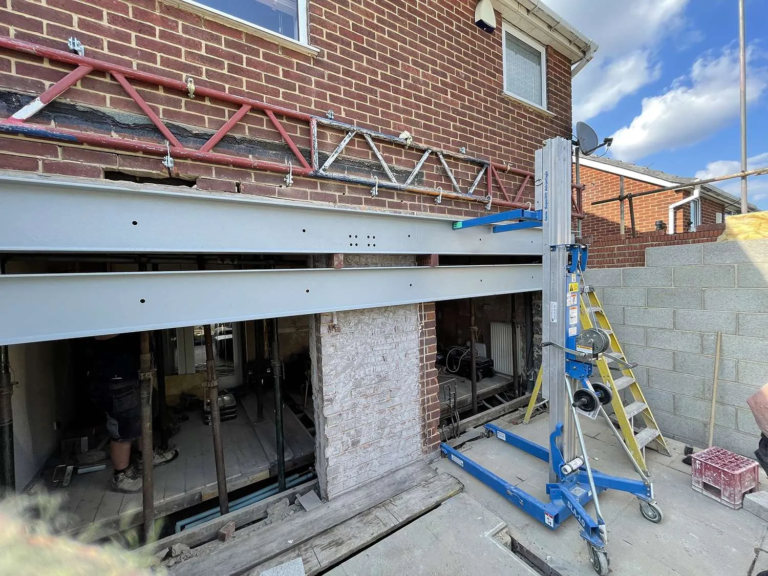 Heavy-duty RSJ beam